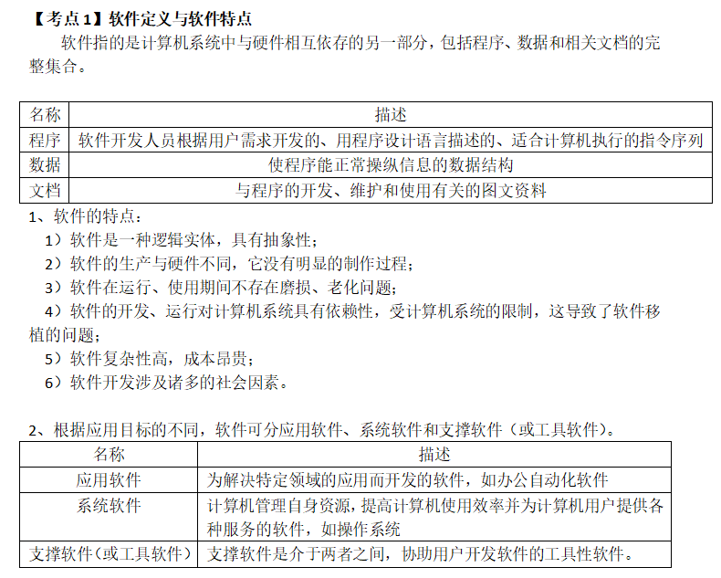 计算机二级公共基础知识考点整理11(图1)